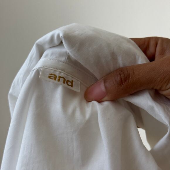 Vintage Italian Statement Ruffle-Scarf Blouse (S) - Picture 10 of 11